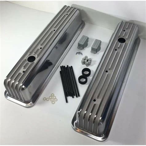 fabricated aluminum center bolt valve covers|chevy bowtie 350 valve covers.